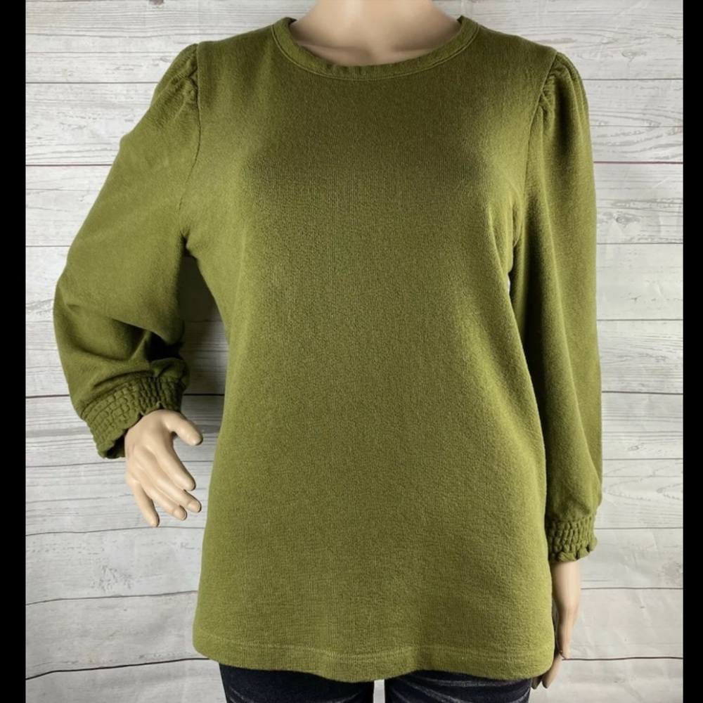 J. Crew Olive Green Pullover